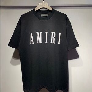 AMIRI Black Short Sleeve Tee